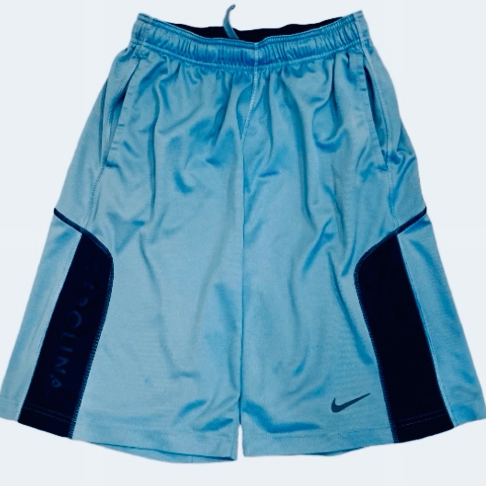 Nike Carolina UNC Tarheels Basketball Athletic Shorts Blue S